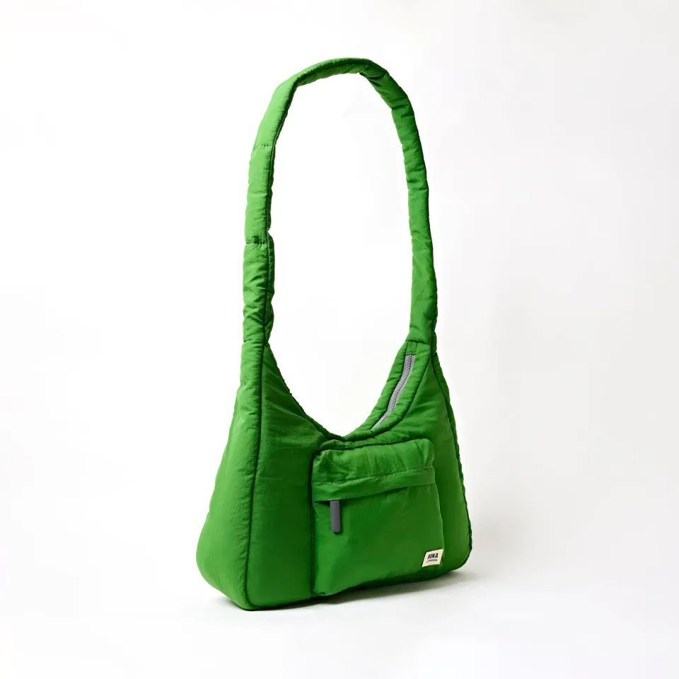 Roka London Belsize crossbody taske Lime Medium 14,7 liter
