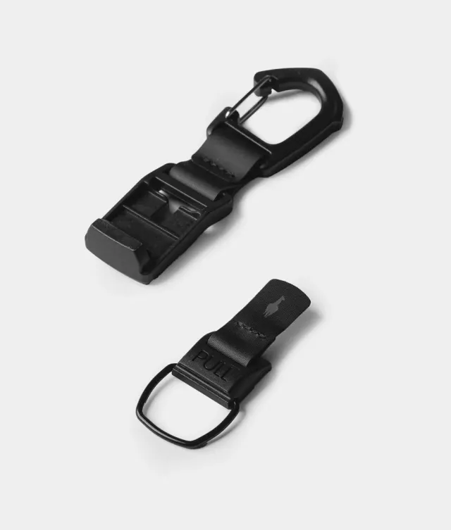 Alpaka HUB Carabiner karabinhage sort mount