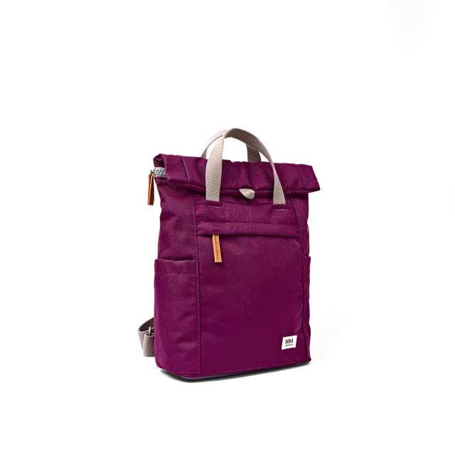 Roka London Finchley Cherry Lacquer rygsæk roll-top