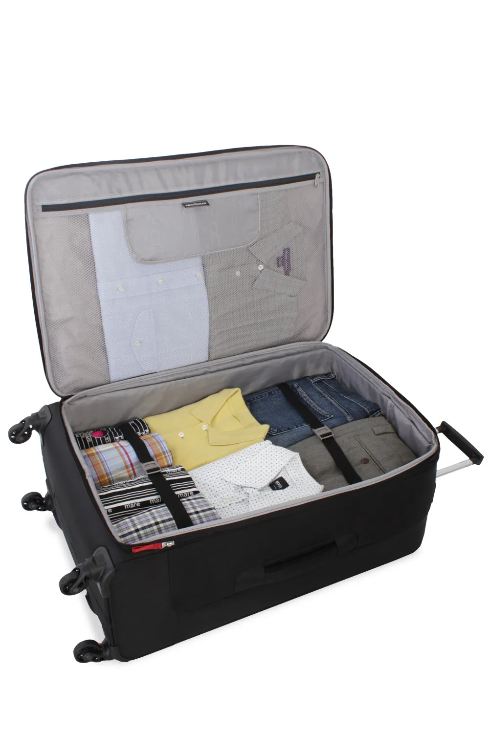 Swissgear 6320 kuffertsæt 20"+28" sort/sølv spinner
