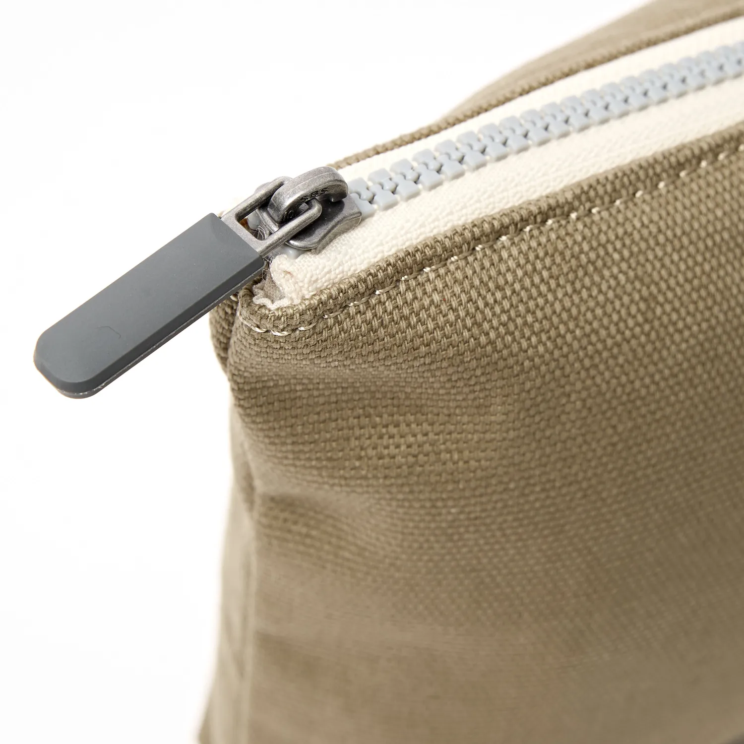 Roka Maida Vale pouch taupe Small med lynlås