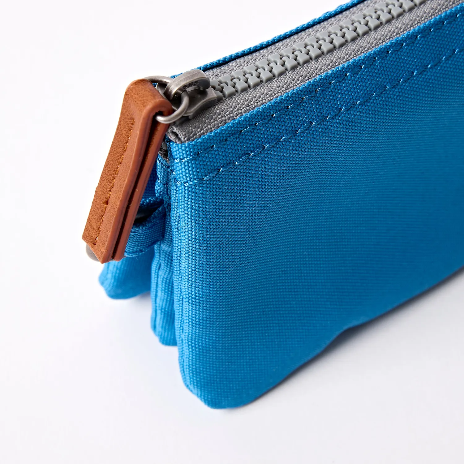 Roka London Carnaby pung small malibu blue recycled