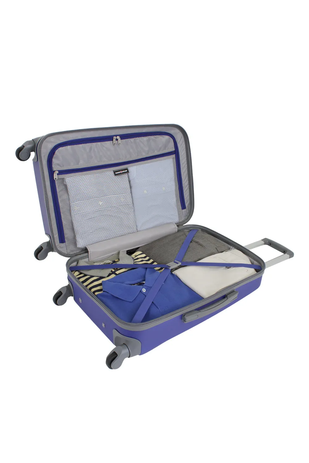 SwissGear 6072 kuffertsæt 2 kufferter blå hård