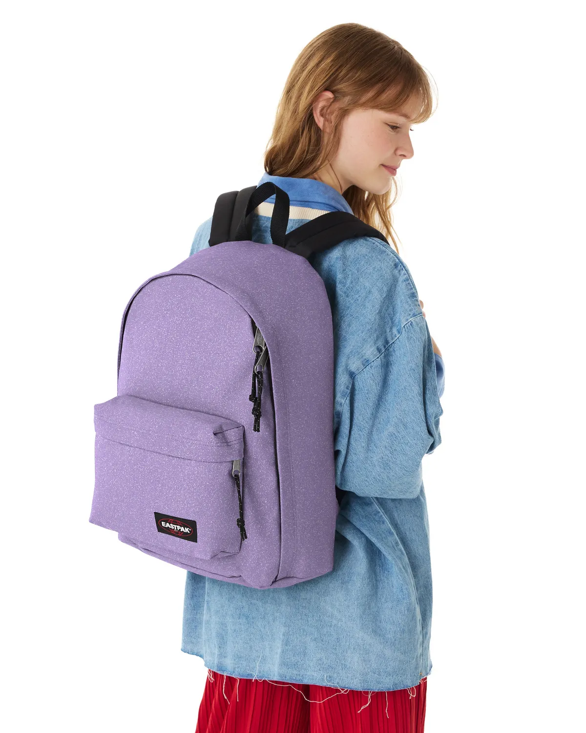Eastpak Out of Office rygsæk Medium Sparkly Dahlia vandafvisende