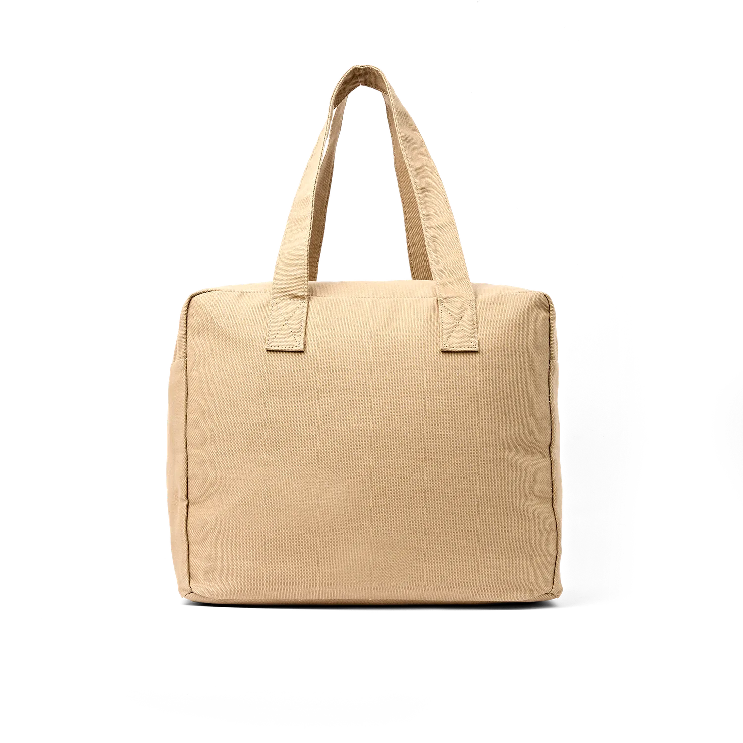 Roka London Sloane skuldertaske Safari Medium canvas