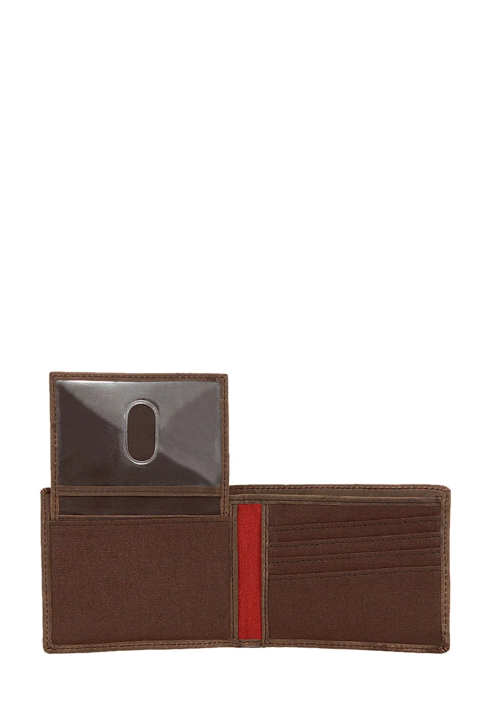 Swissgear læderpung brun – bifold med kortholder