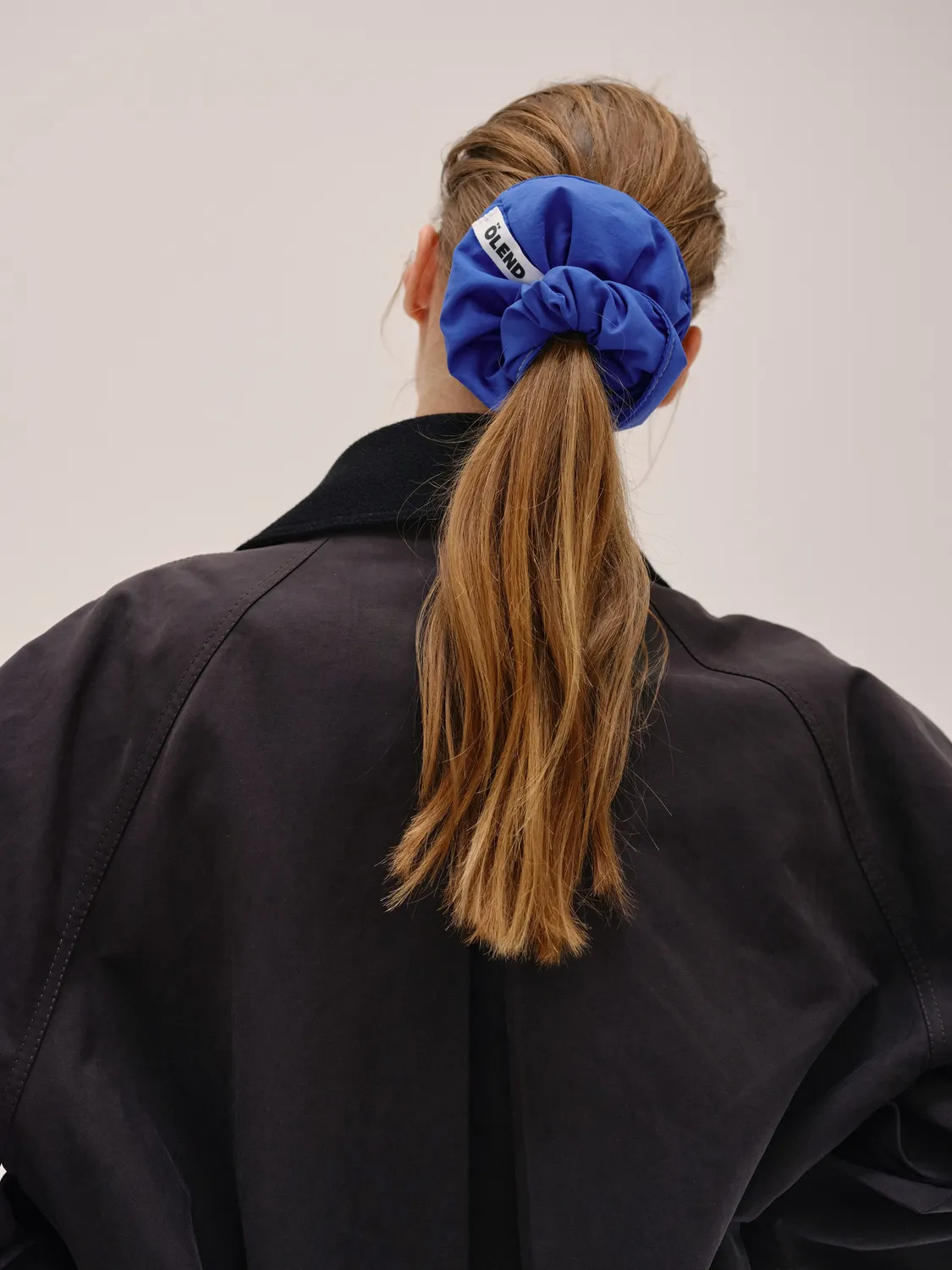 Ölend Padded Scrunchy scrunchie cobalt blue polstret