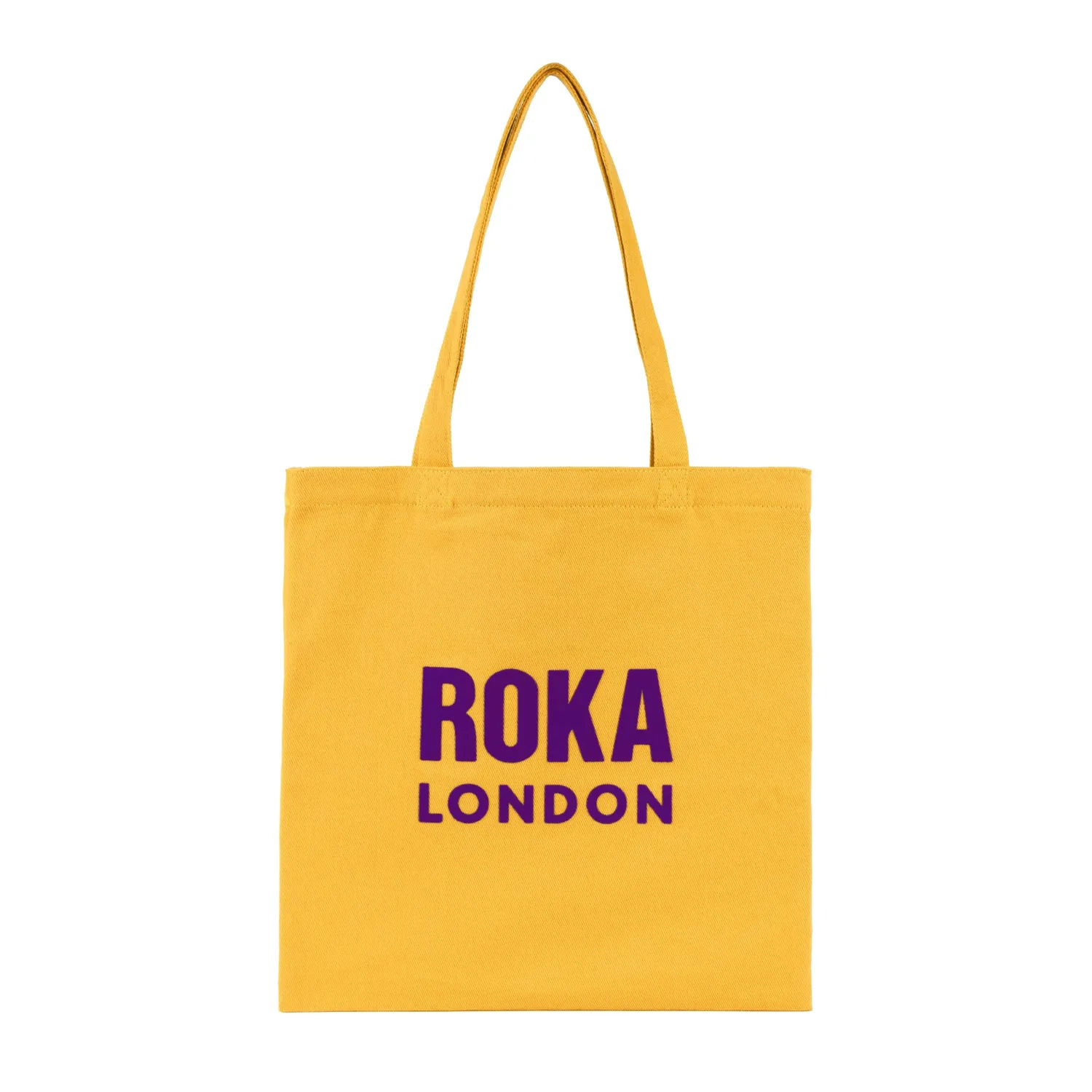 Roka London Notting Hill Gul mulepose Small bomuldscanvas