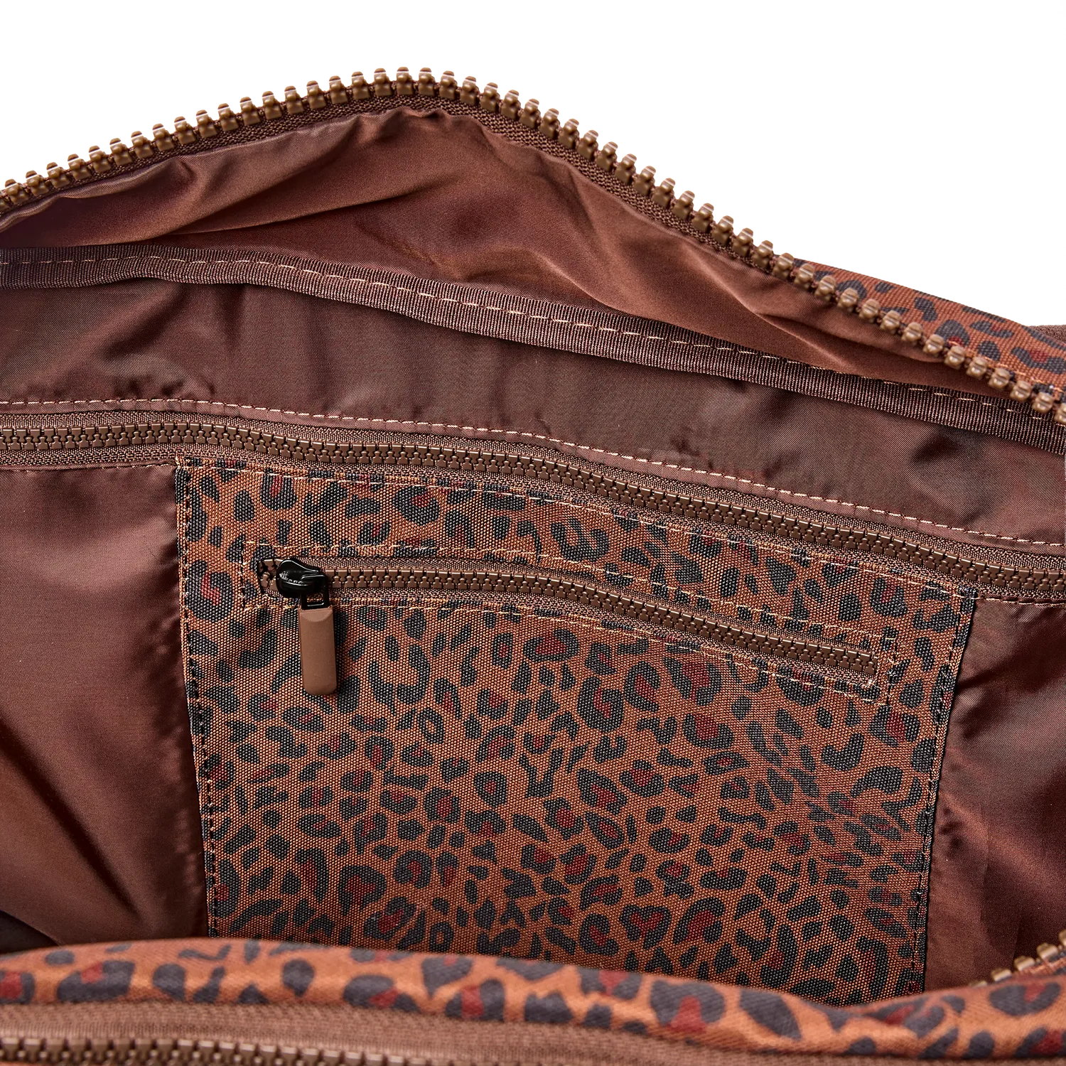 Roka London Gatwick Carry-On duffel Mini Leopard S 15" laptop
