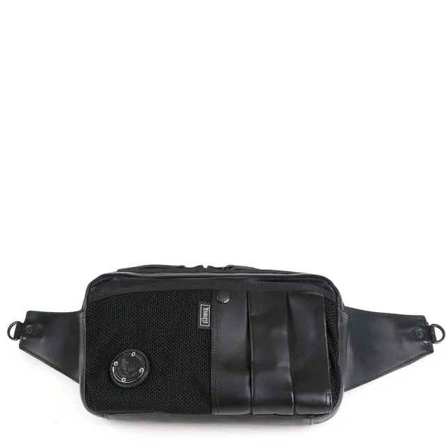 Harvest Label Custom Pelle HP-0201 bæltetaske sort læder