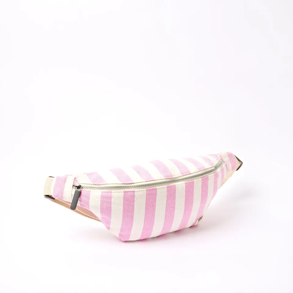 Roka London Mill Hill Small bæltetaske Sherbet Stripe