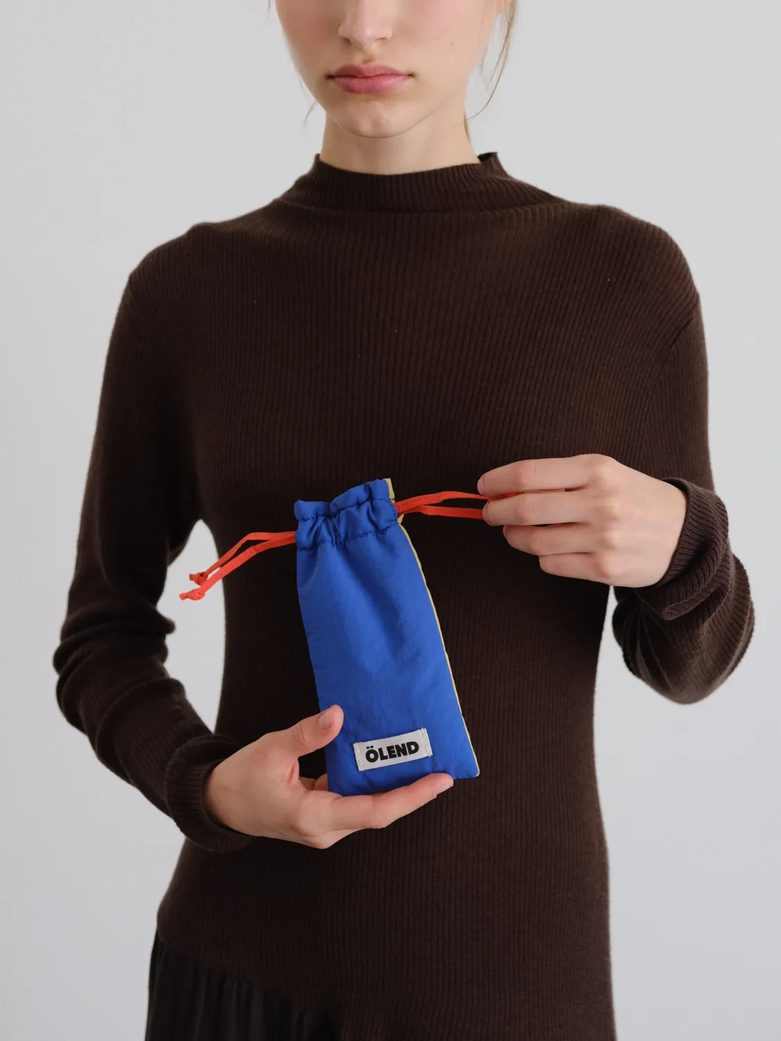 Ölend Padded Glasses Sleeve brilleetui cobalt lime coral