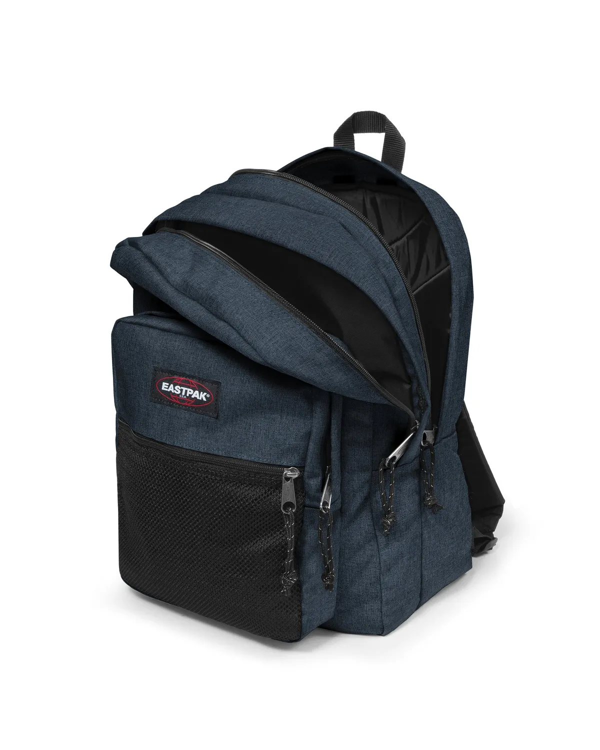 Eastpak Pinnacle rygsæk Triple Denim Large vegansk
