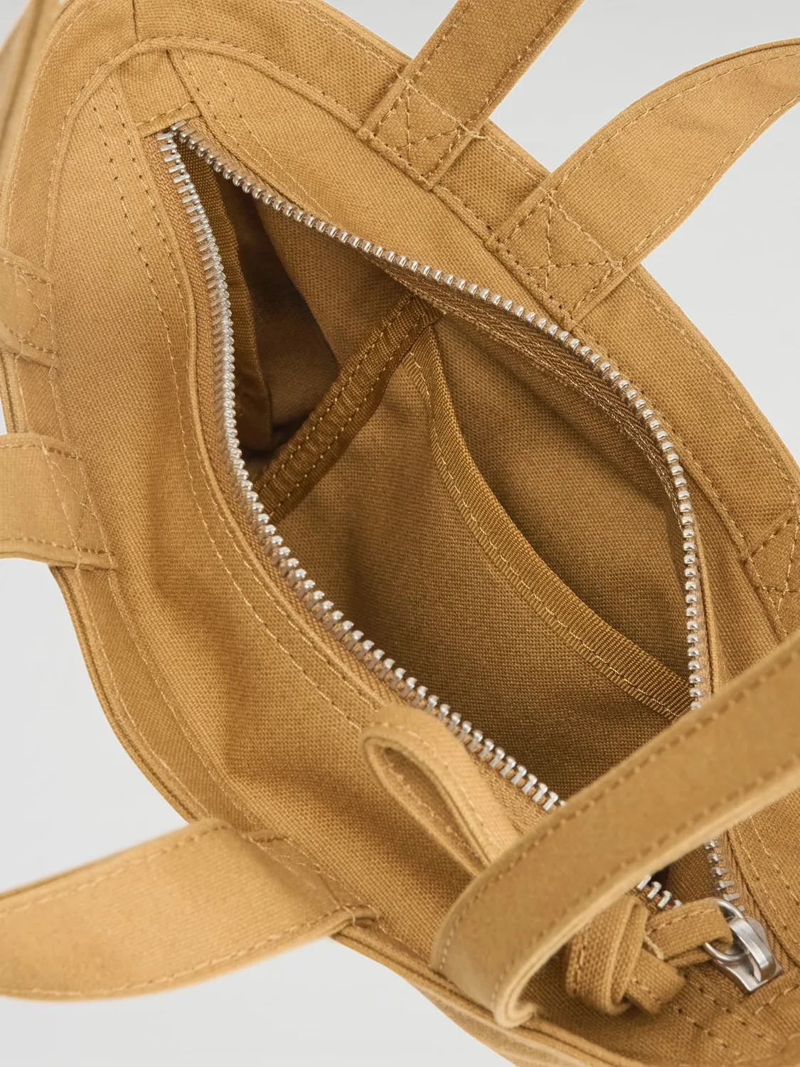 Ölend Mini Basket taske Sennep canvas