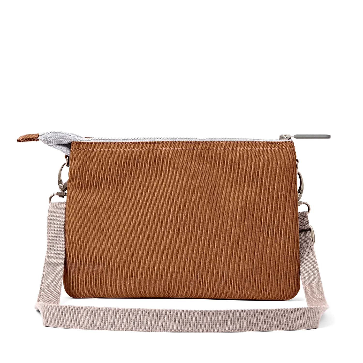 Roka London Carnaby Crossbody taske Cinnamon XL canvas