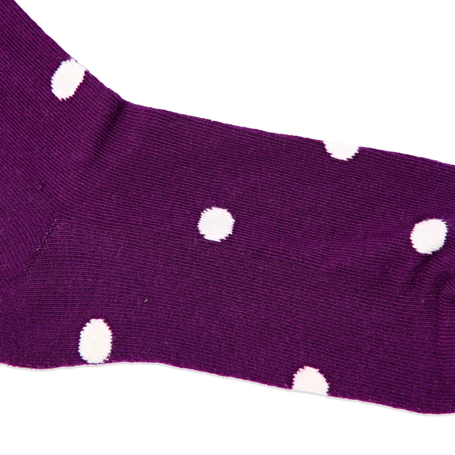 Roka London Wimbledon crew-strømper Purple Dot