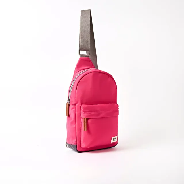 Roka London Willesden Sling crossbody taske Granita Red Large 5 liter