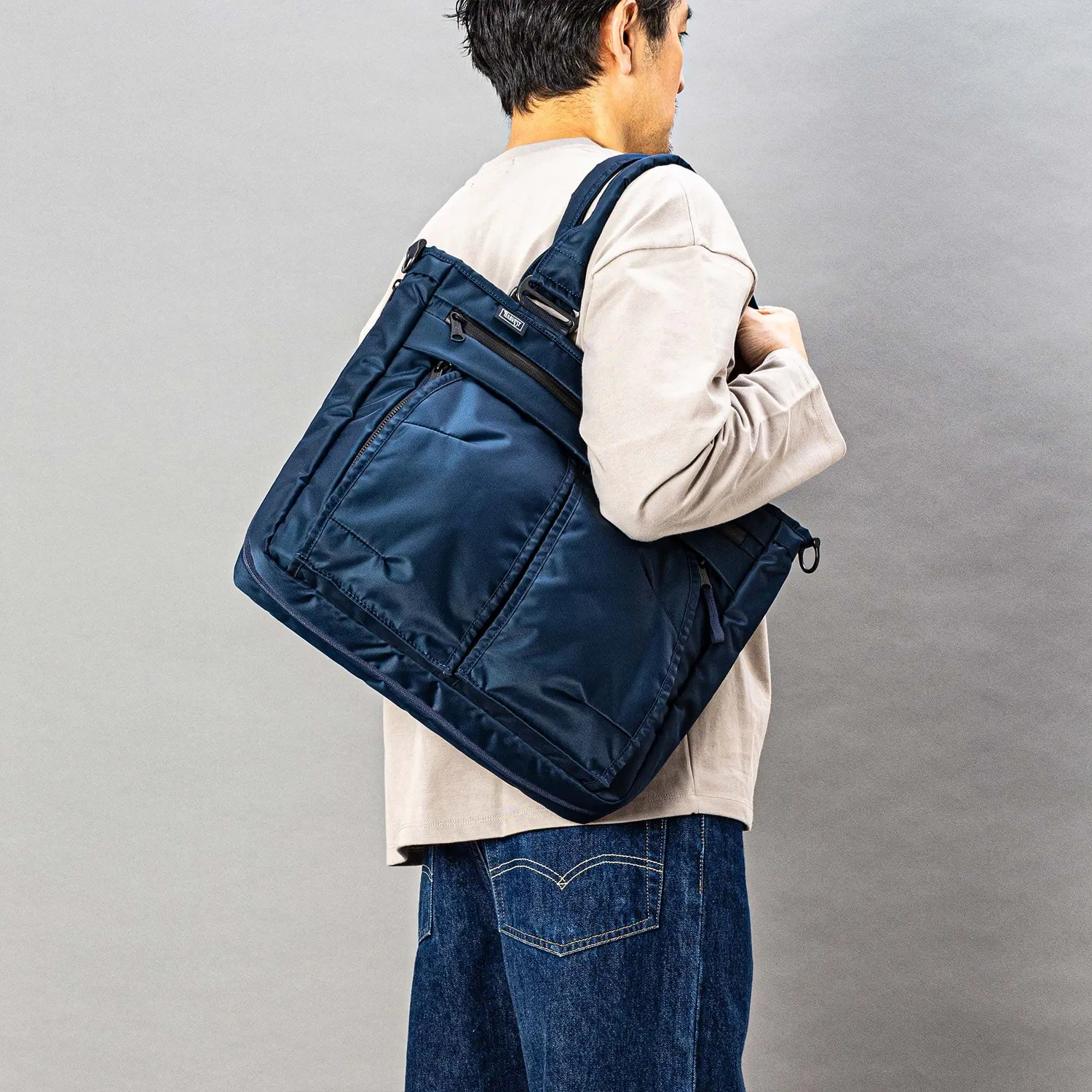 Harvest Label Urban HVT-0281 tote udvidelig genbrugsnylon
