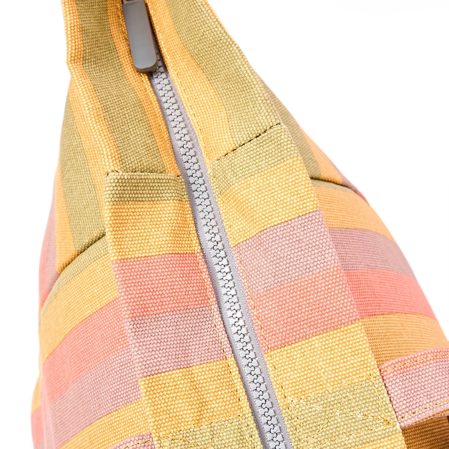 Roka London Marylebone Tote Large Faded Multi Stripe 43 liter