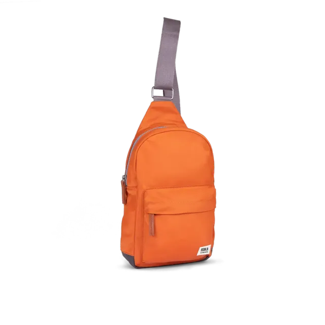 Roka London Willesden skuldertaske L burnt orange 5 liter
