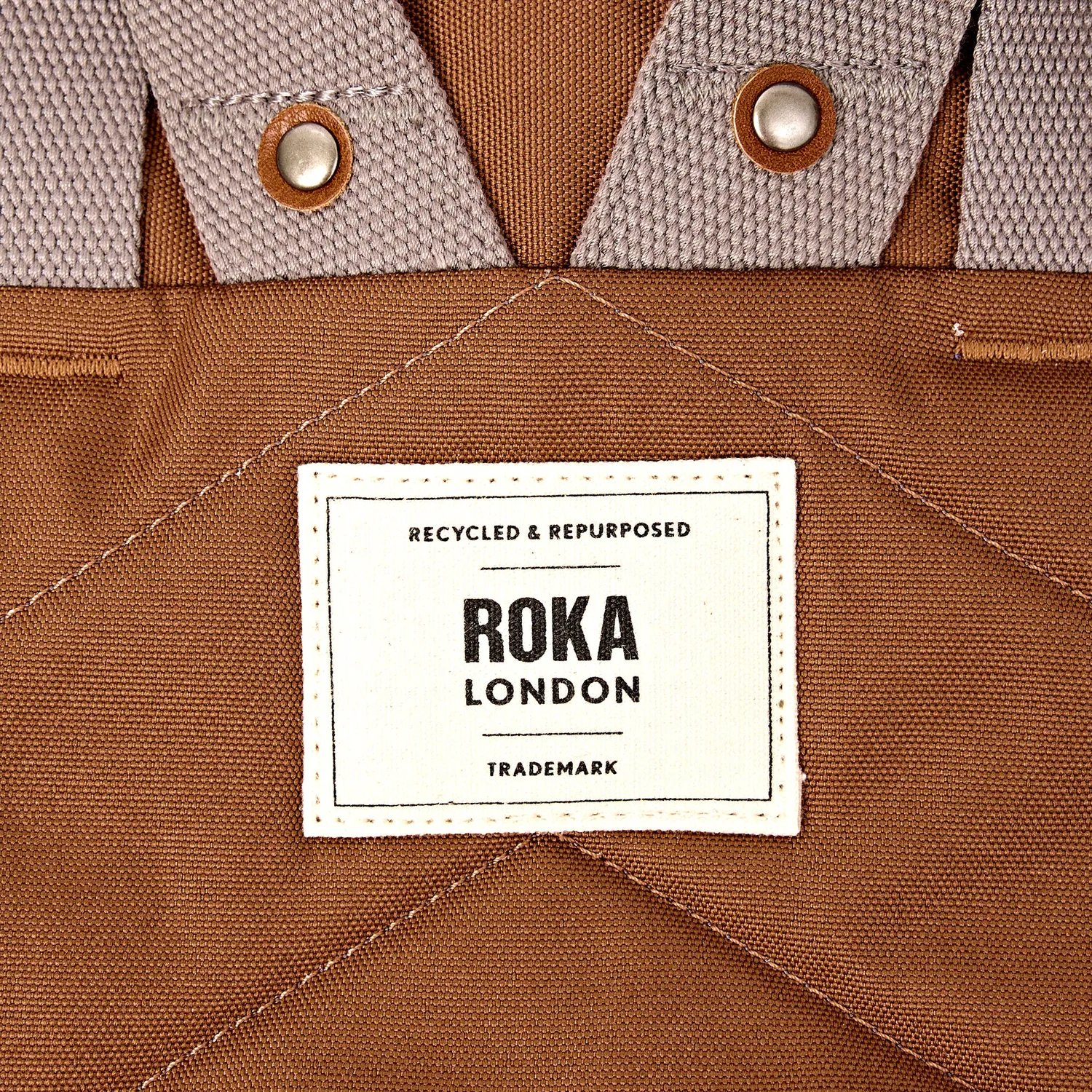 Roka London Finchley rygsæk Cinnamon med laptoprum 15 tommer