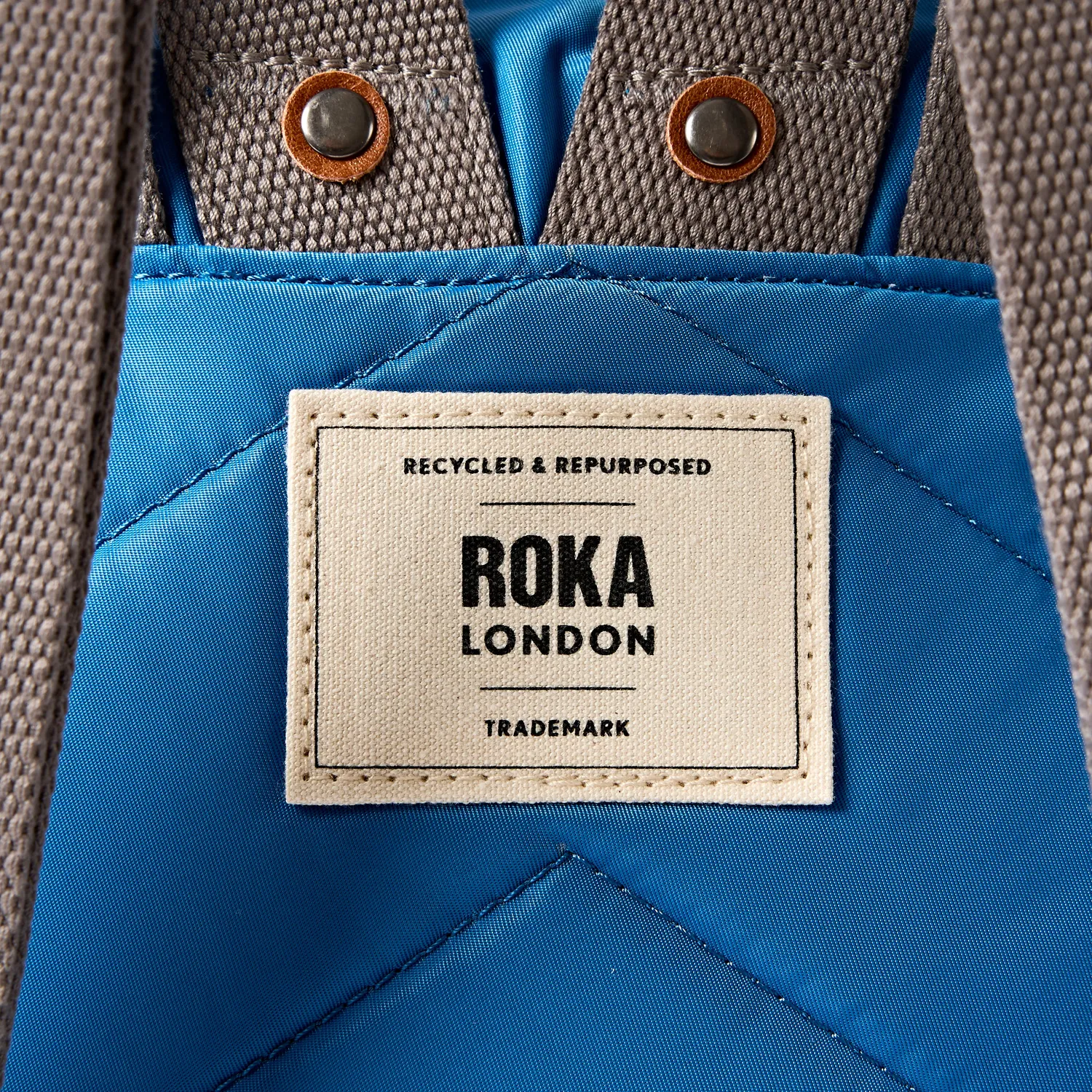 Roka London Bantry Small rygsæk malibu blue laptop 11 tommer