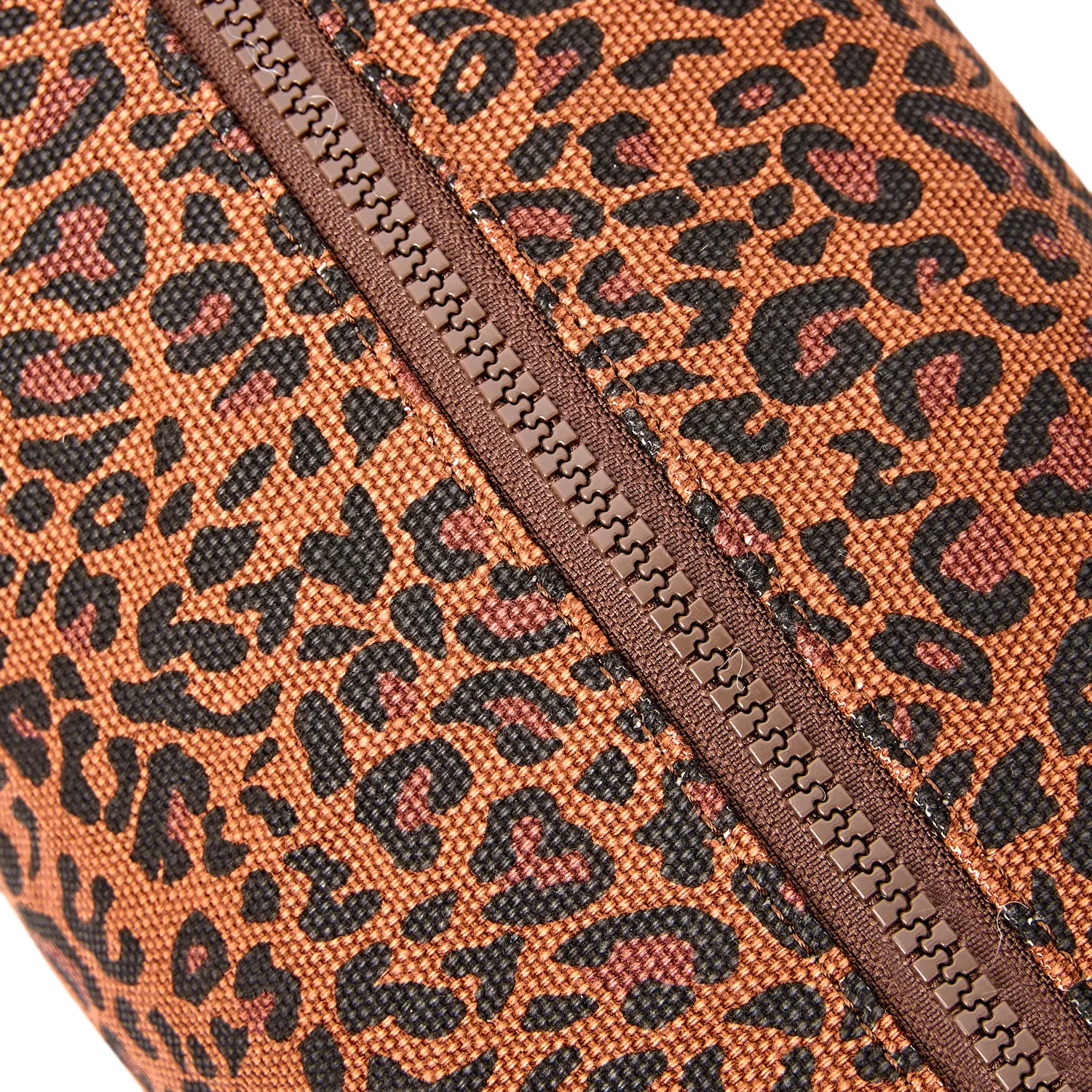 Roka London Maygrove toilettaske Leopard Mini Small canvas