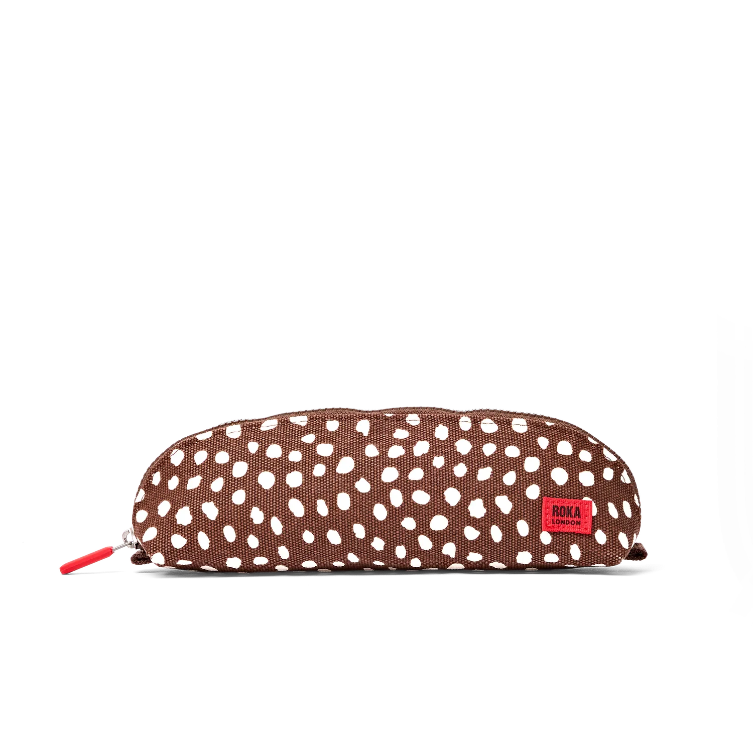 Roka London Tate pung Small brown spot bomuld