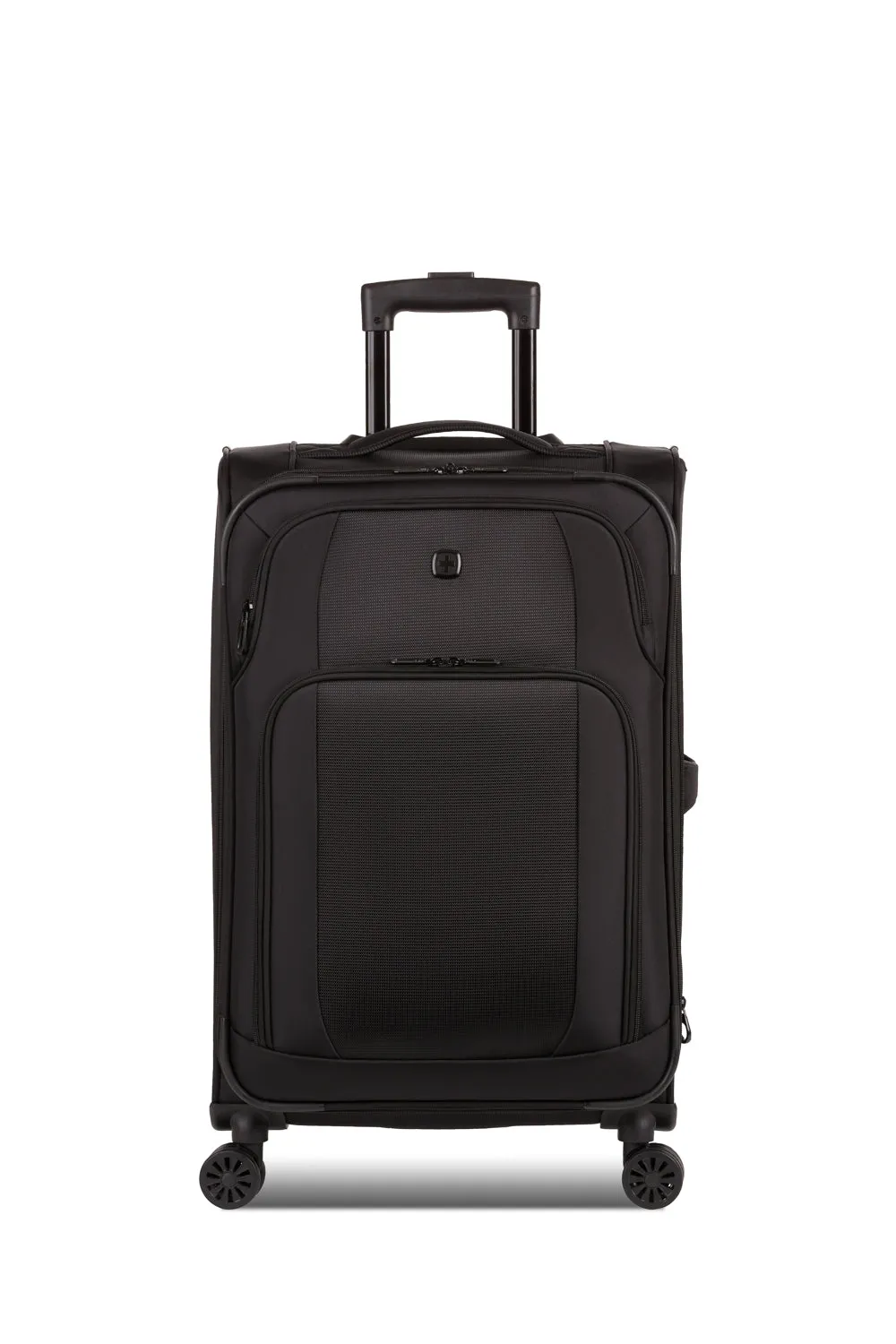 Swissgear Sion II Medium Checked kuffert sort mellem