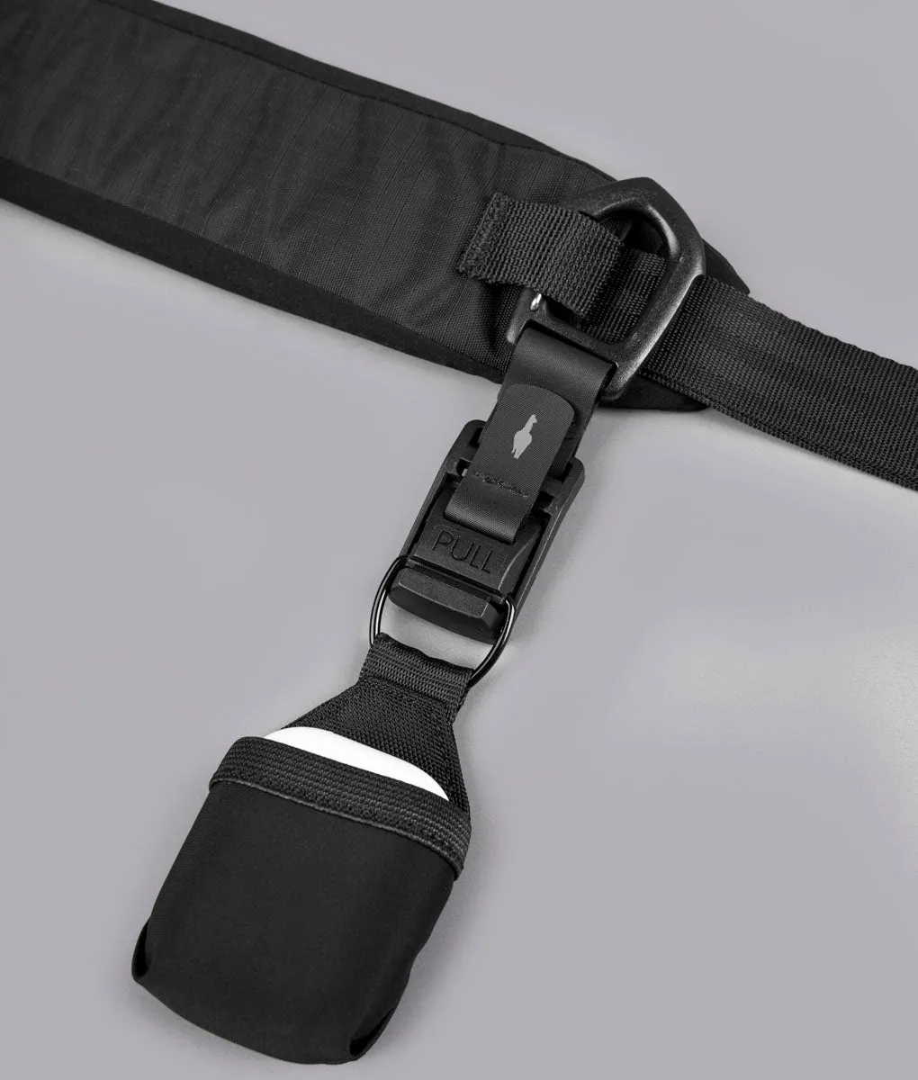 Alpaka Padded Shoulder Strap Pro skulderrem sort polstret