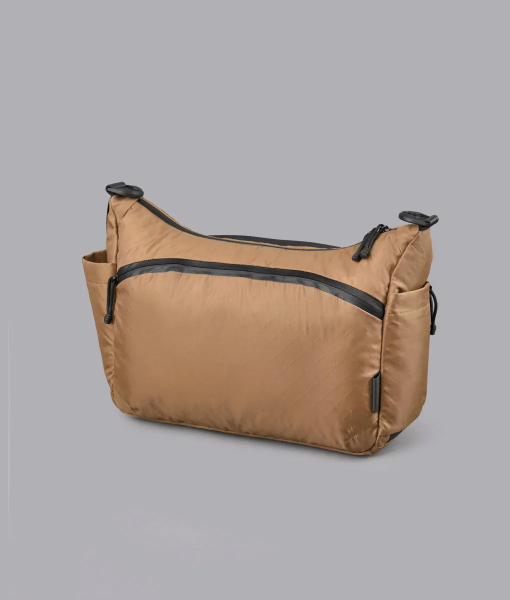 Alpaka Flight Satchel skuldertaske coyote brown EPX400