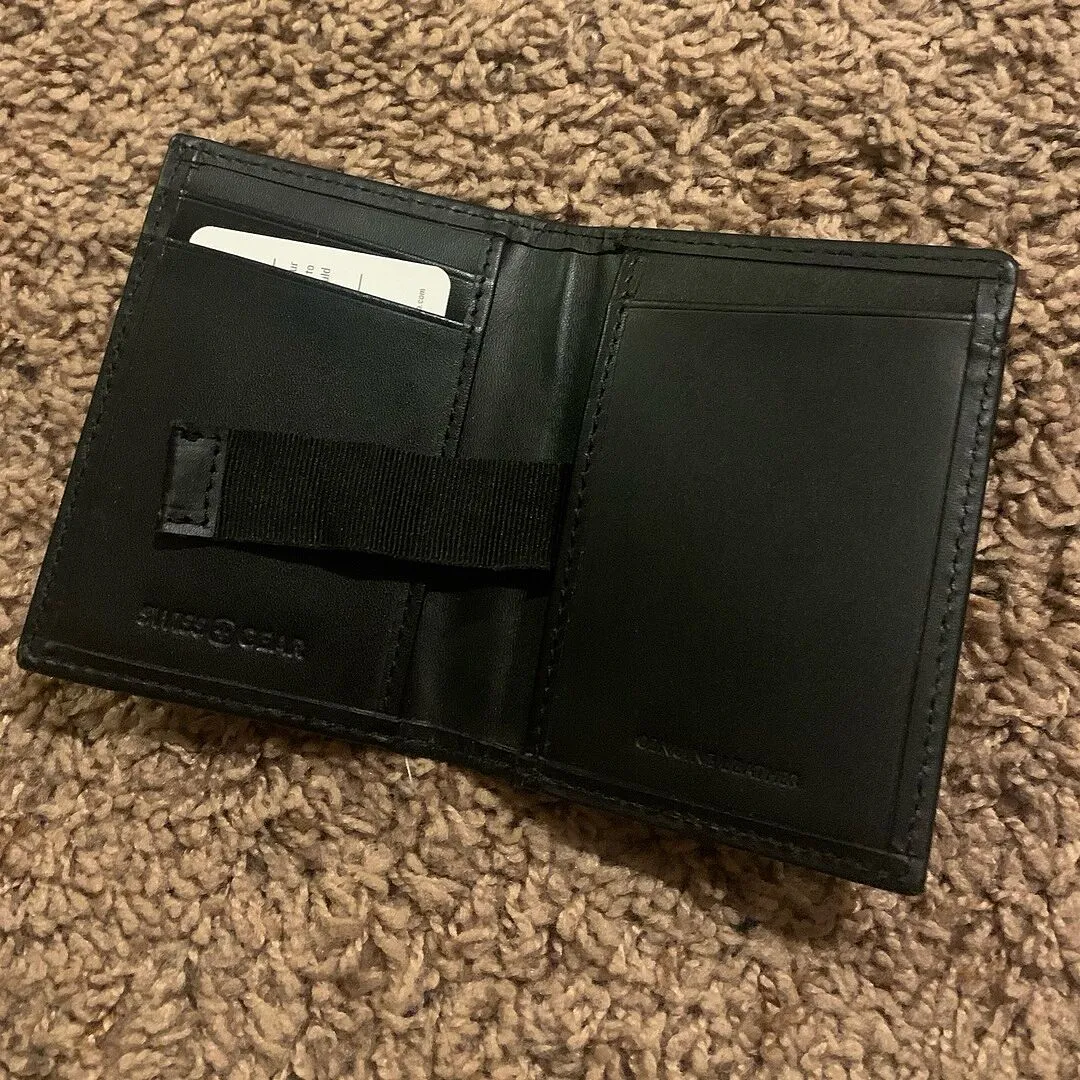 Swissgear Slymn BiFold pung kortholder læder RFID