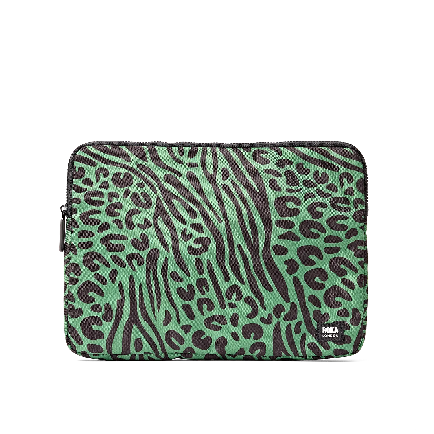 Roka London Brick Lane laptopsleeve mixed animal artichoke 14 tommer