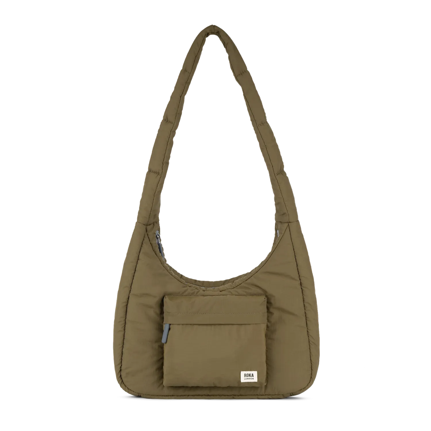 Roka London Belsize crossbody taske Moss Medium 14,7 liter