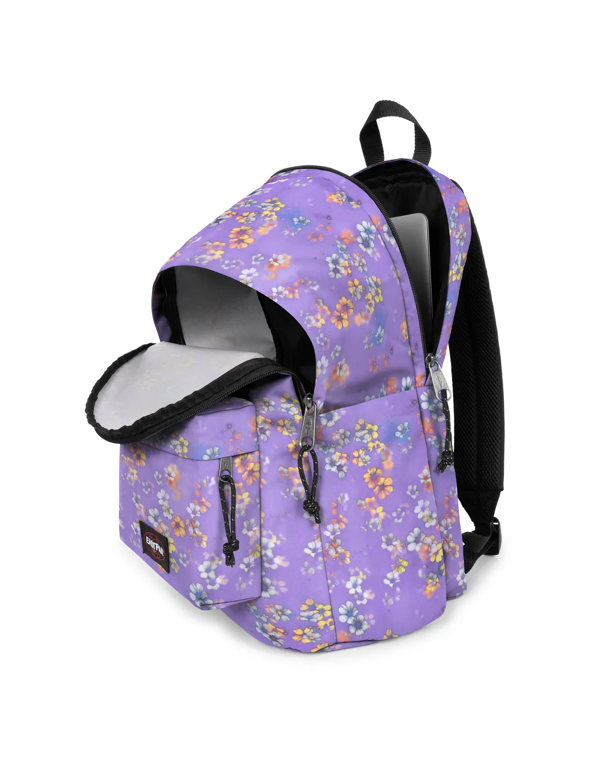 Eastpak Day Office rygsæk Flora Fade Lilac Medium laptop