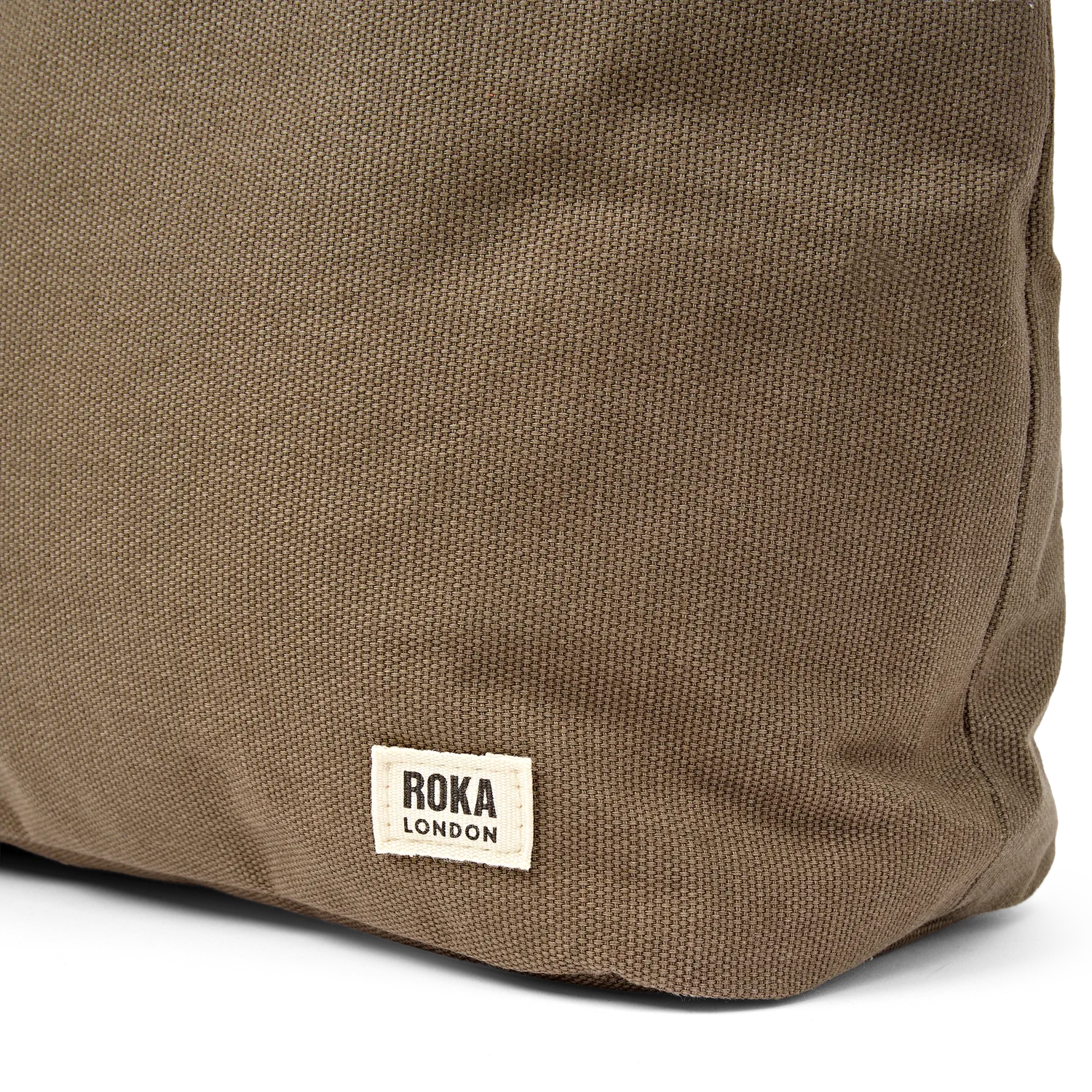 Roka London Hoxton skuldertaske Ranger Green Large 15,3 liter