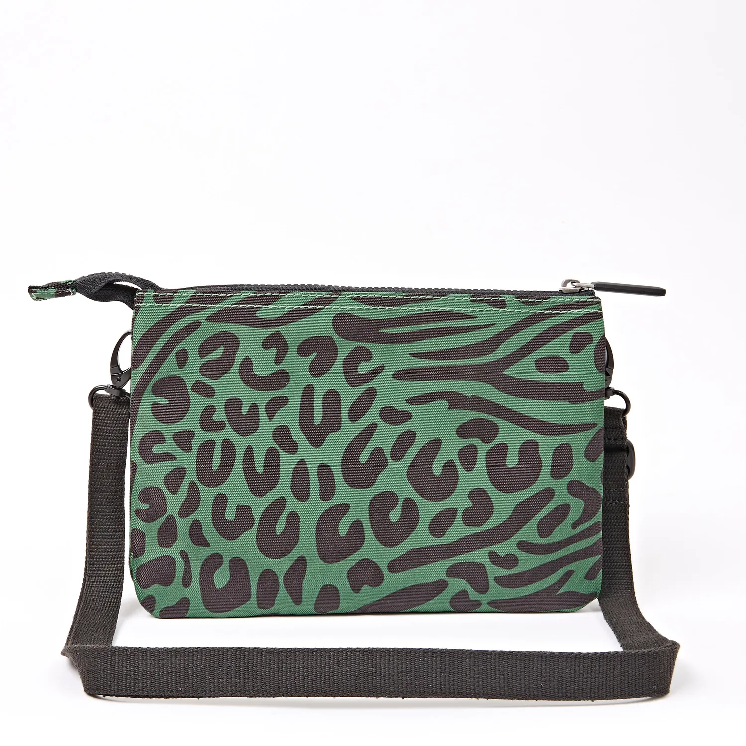 Roka London Carnaby XL Mixed Animal crossbody taske XL kortrum