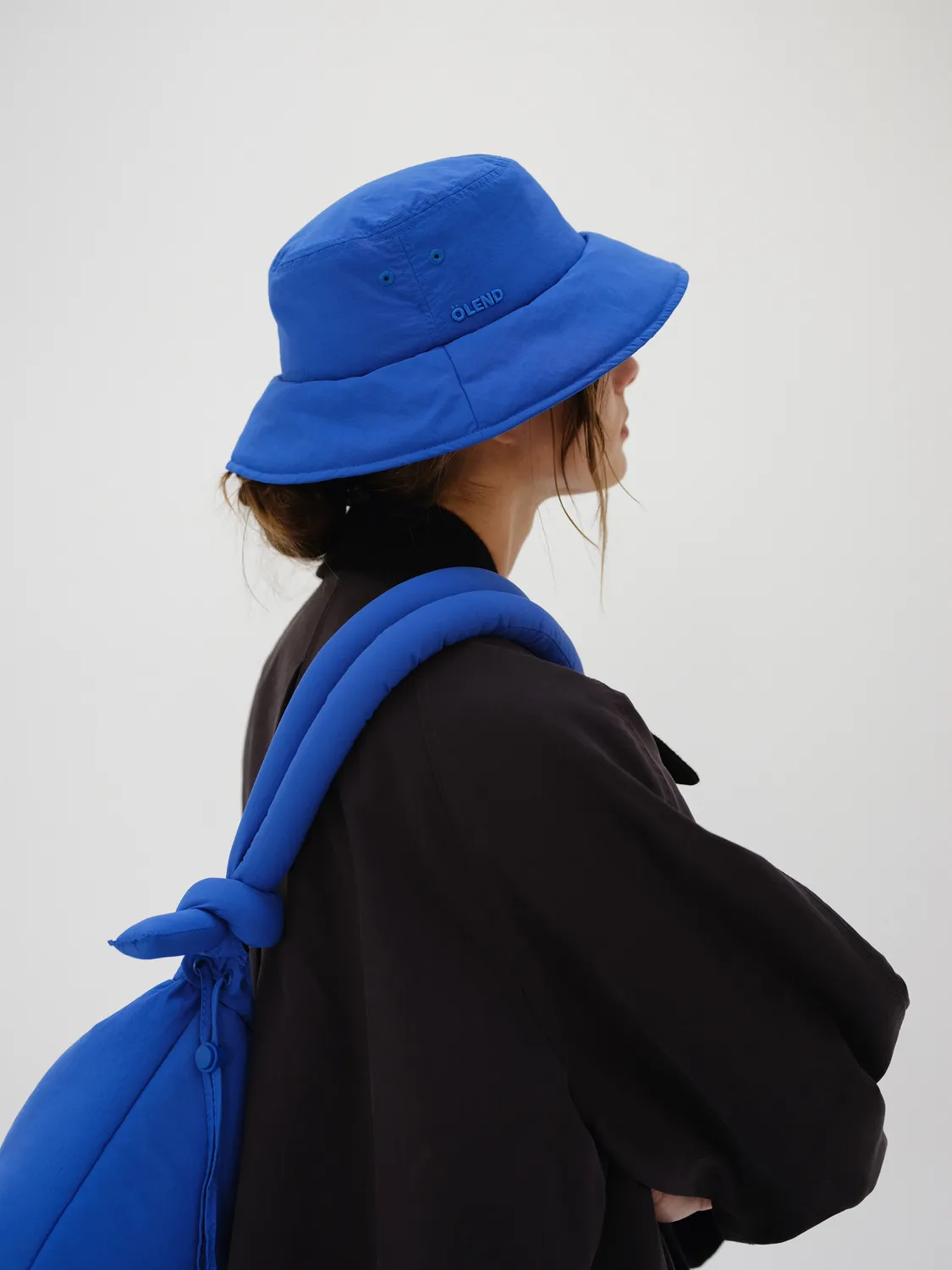 Ölend Padded Bucket Hat bøllehat koboltblå – polstret