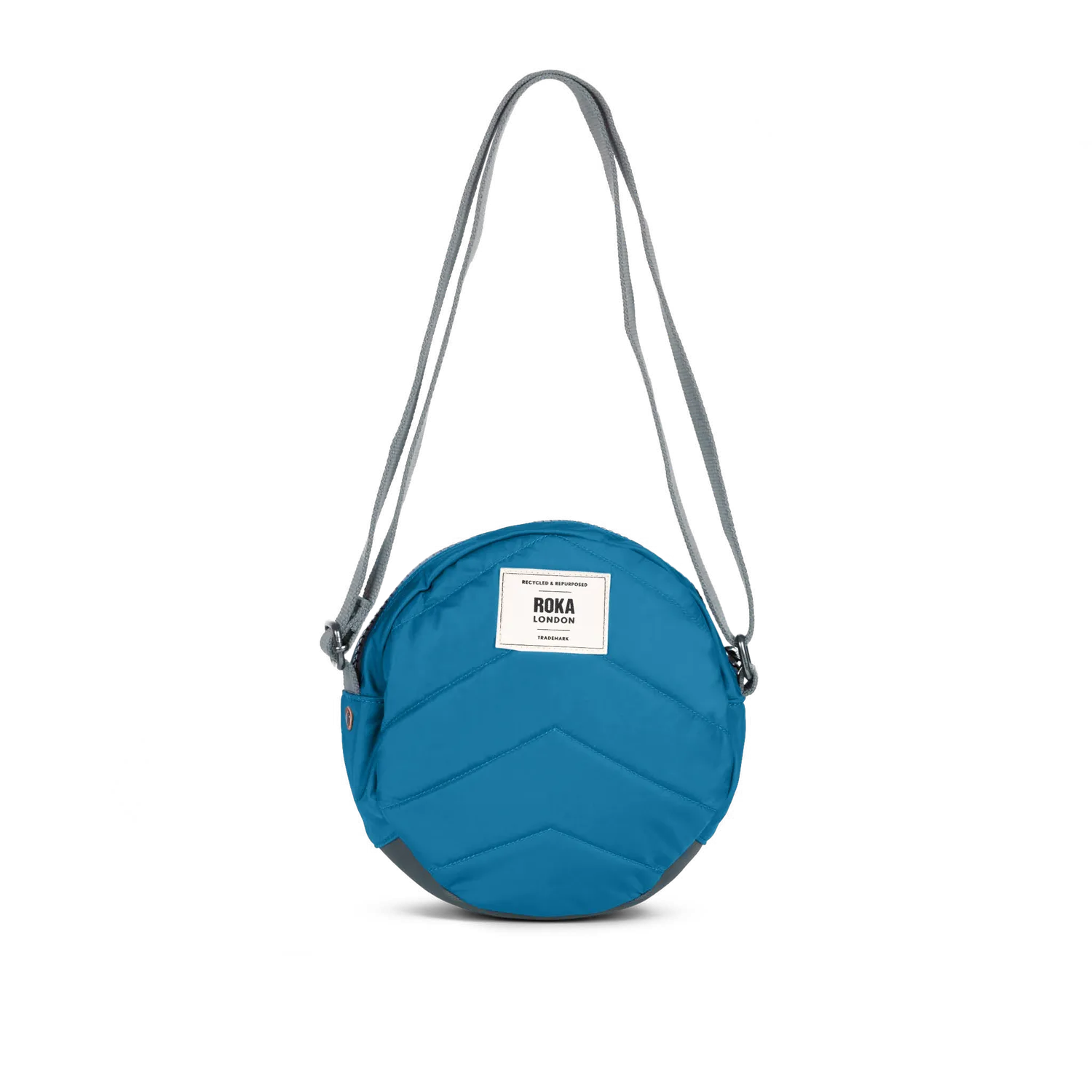 Roka London Paddington Crossbody taske Marine Small rund