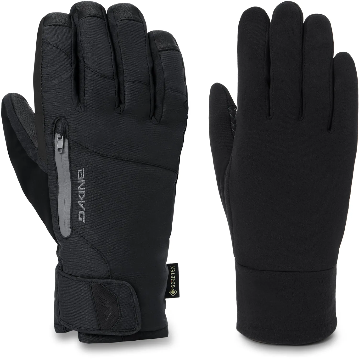 Dakine Titan 2.0 Leather DLX Gore-Tex handsker sort
