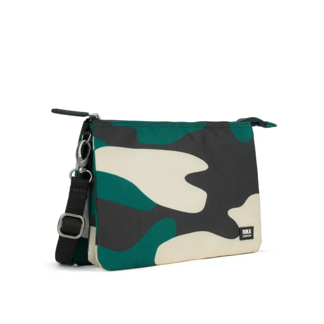 Roka London Carnaby XL crossbody taske Urban Rose Camo