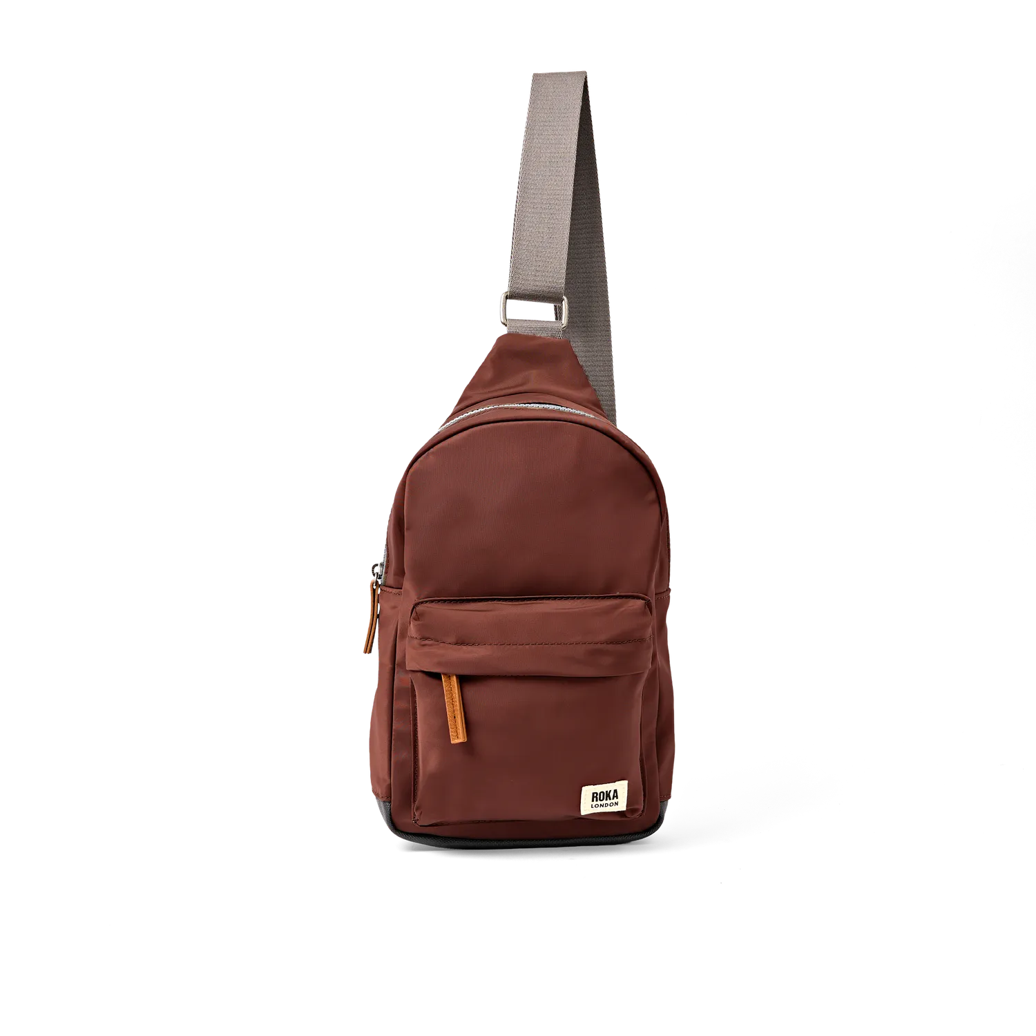 Roka London Willesden Large sling taske Rocky Road