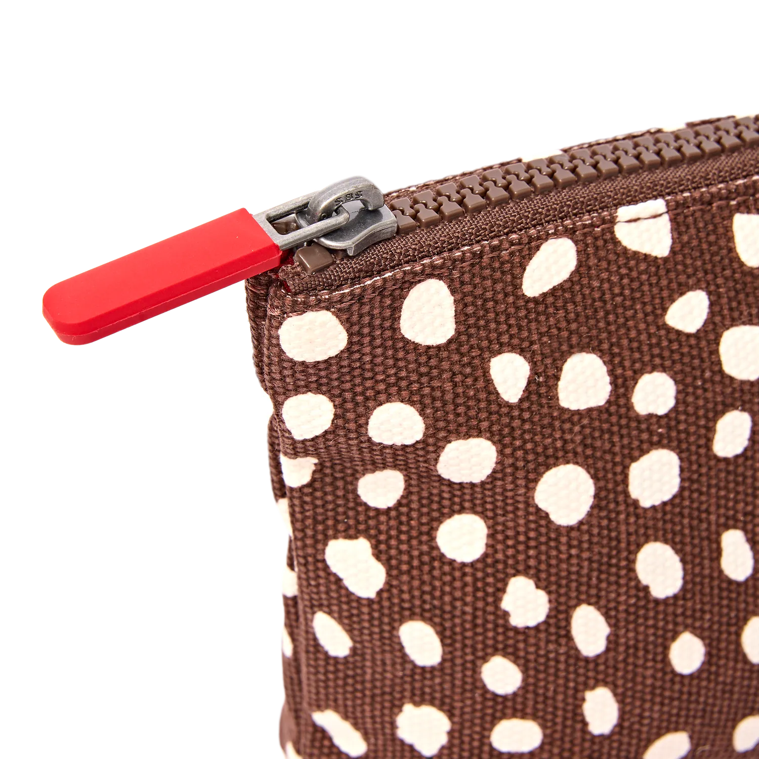 Roka London Maida Vale Pouch pung Small Brown Spot vejrbestandig