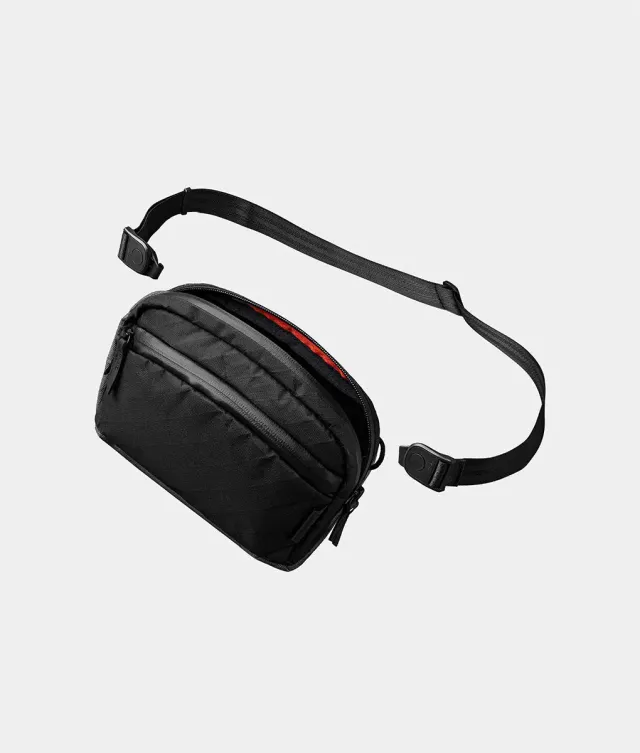 Alpaka Flight Sling 1L bæltetaske sort Ultradyne