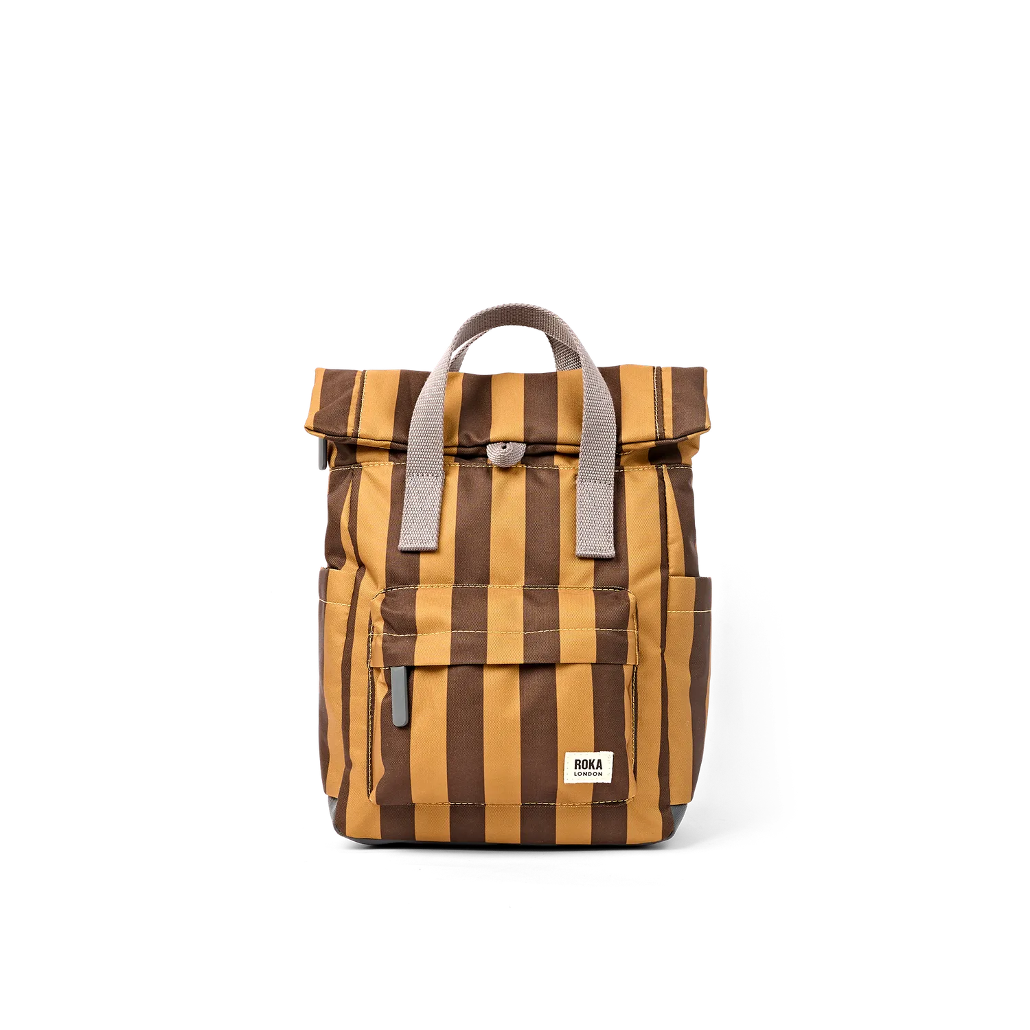 Roka London Canfield rygsæk Brown Stripe Small 9,8 liter