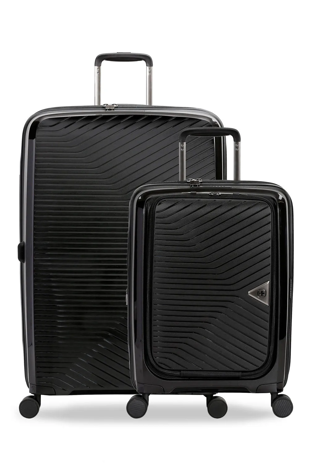 Swissgear 8836 kuffertsæt hård sort 2 dele