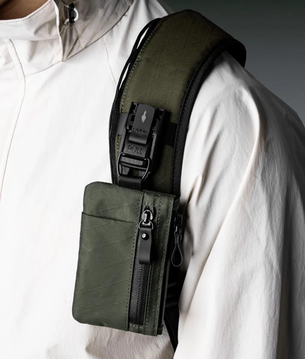 Alpaka HUB Tactical Clip karabinklips sort