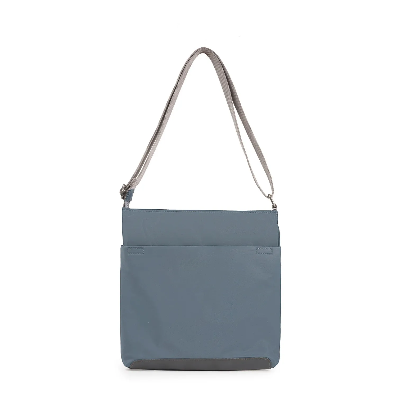 Roka Kennington crossbody taske Grey Tonal Medium nylon