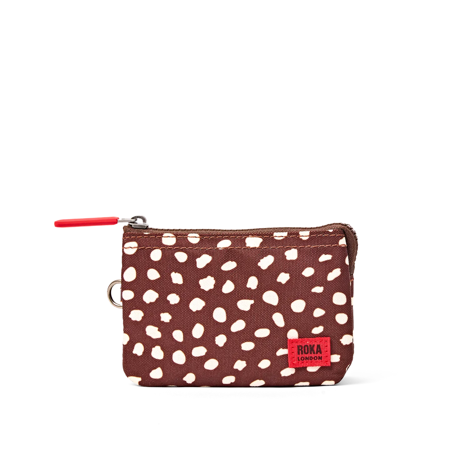 Roka London Carnaby pung Brown Dot S 3 rum vandafvisende