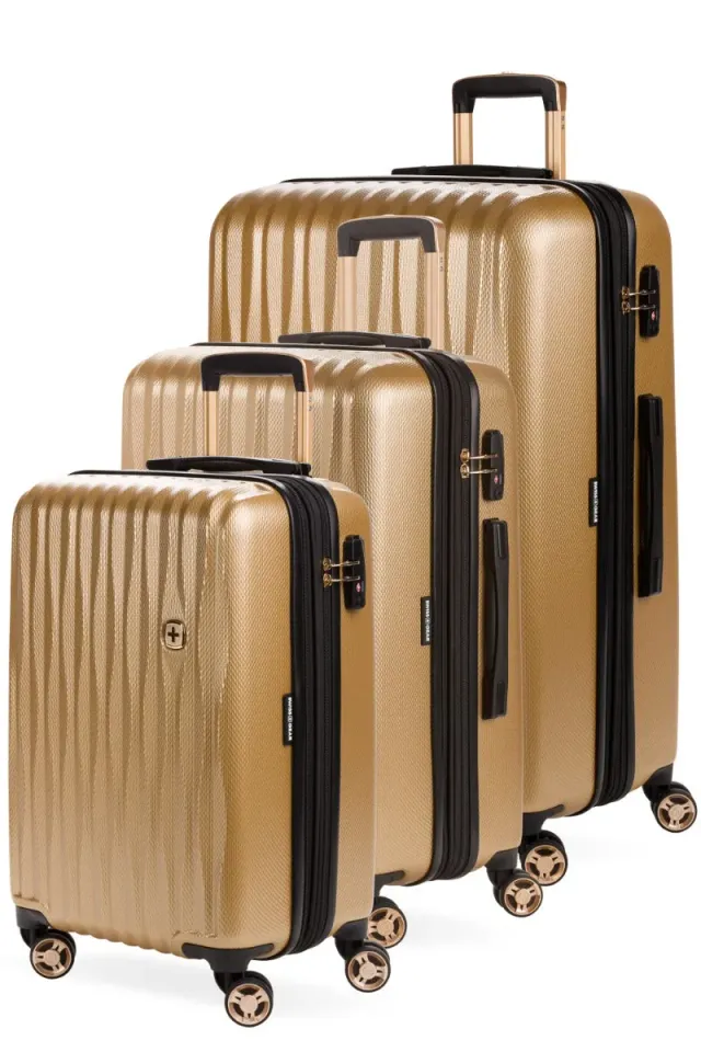 SwissGear Energie 3-Piece Spinner Set kuffertsæt 19"+23"+27"